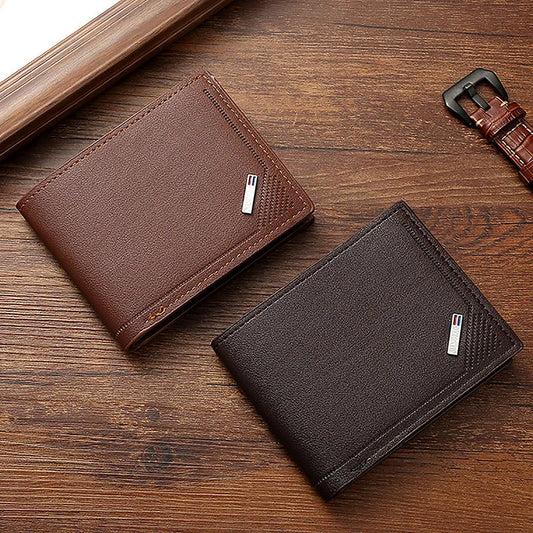 Cartera de Cuero Masculina Vértice